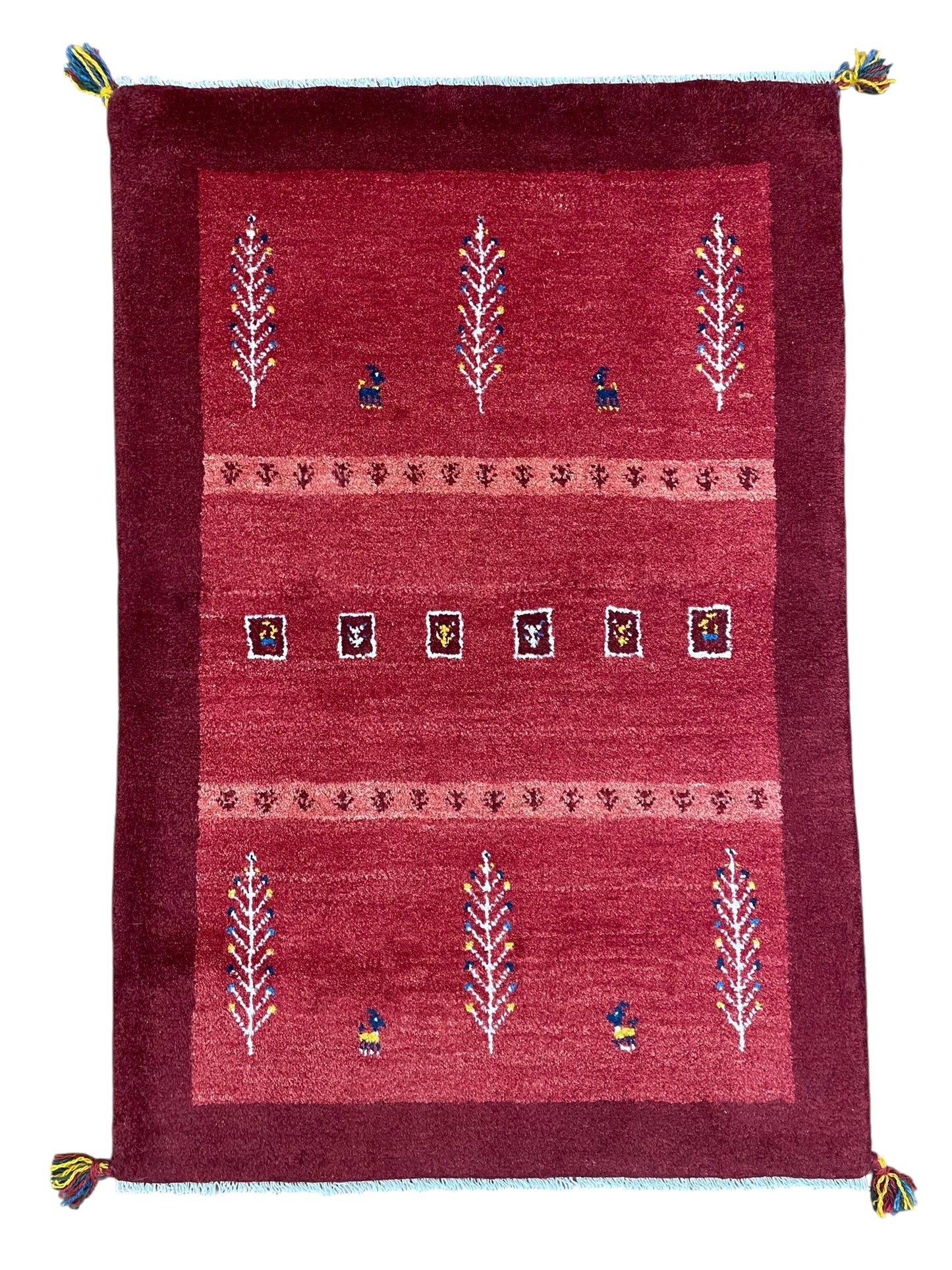 【オンライン限定】ギャッベ 123cm x 85cm RJ12773