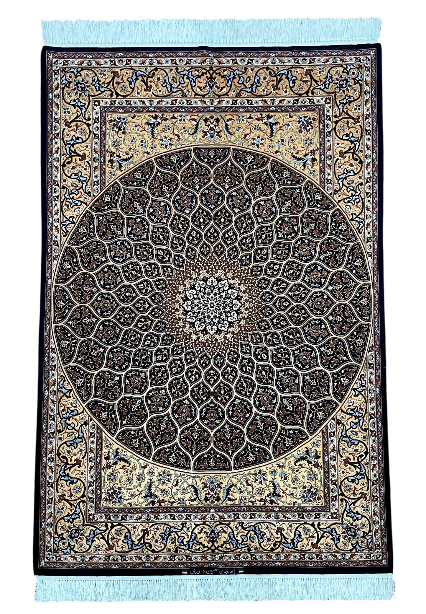 【オンライン限定】イスファハン ダーバリ工房 202cm x 137cm PS2186