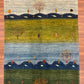 【千葉店】カシュクリギャッベ  210cm x 150cm BT5129