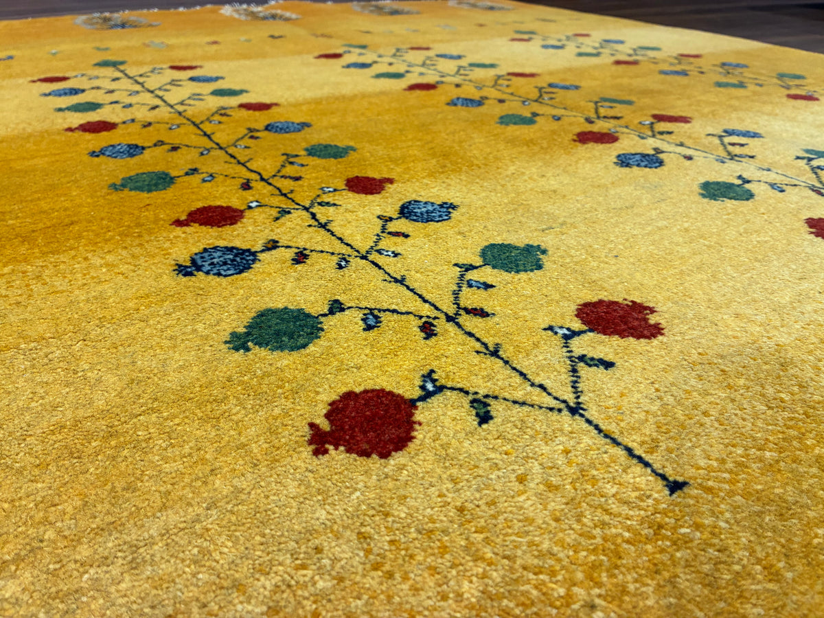【千葉店】カシュクリギャッベ  203cm x 153cm RJ14422