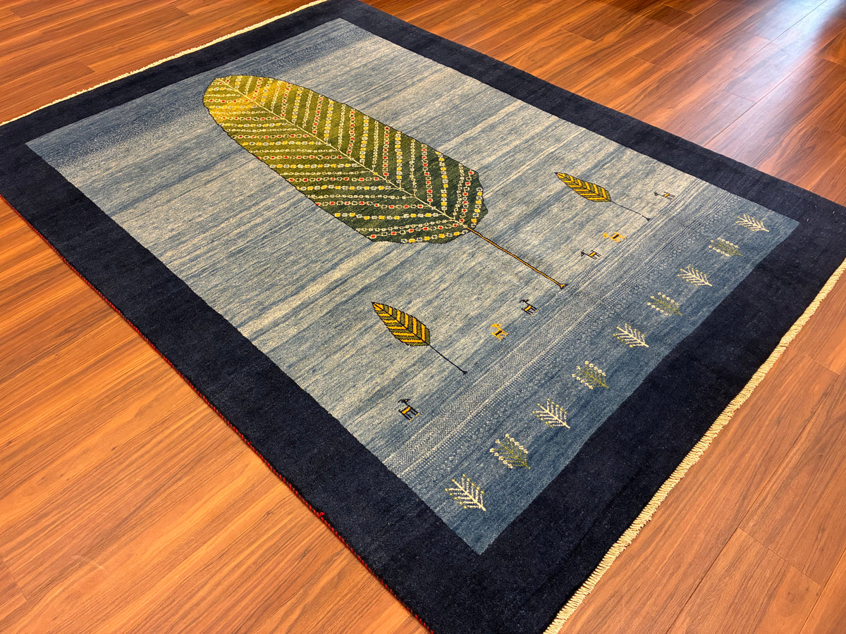 【千葉店】カシュクリギャッベ  207cm x 153cm RJ14430