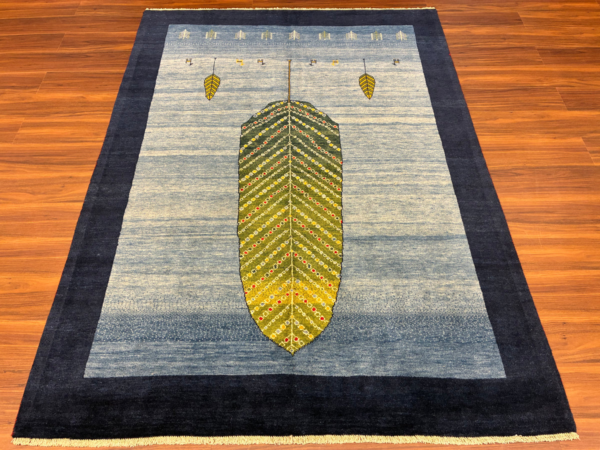 【千葉店】カシュクリギャッベ  207cm x 153cm RJ14430