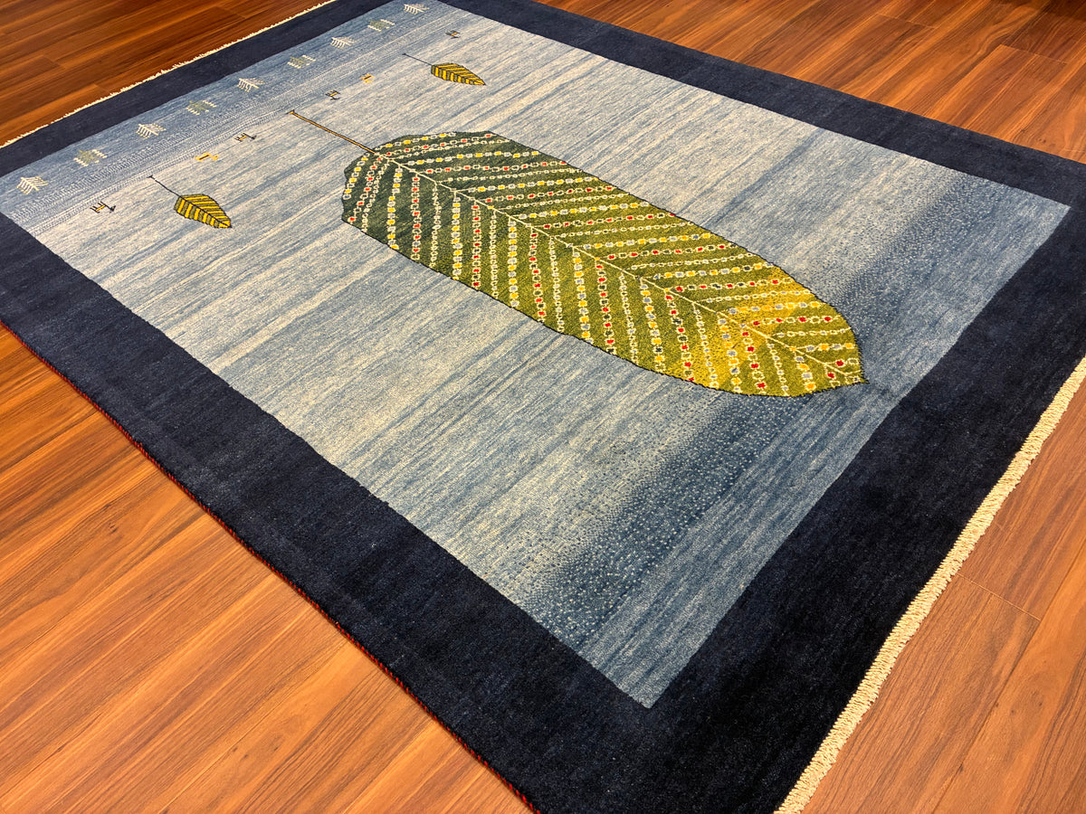 【千葉店】カシュクリギャッベ  207cm x 153cm RJ14430