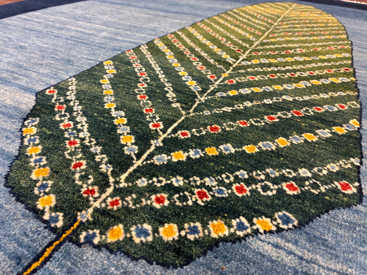 【千葉店】カシュクリギャッベ  207cm x 153cm RJ14430