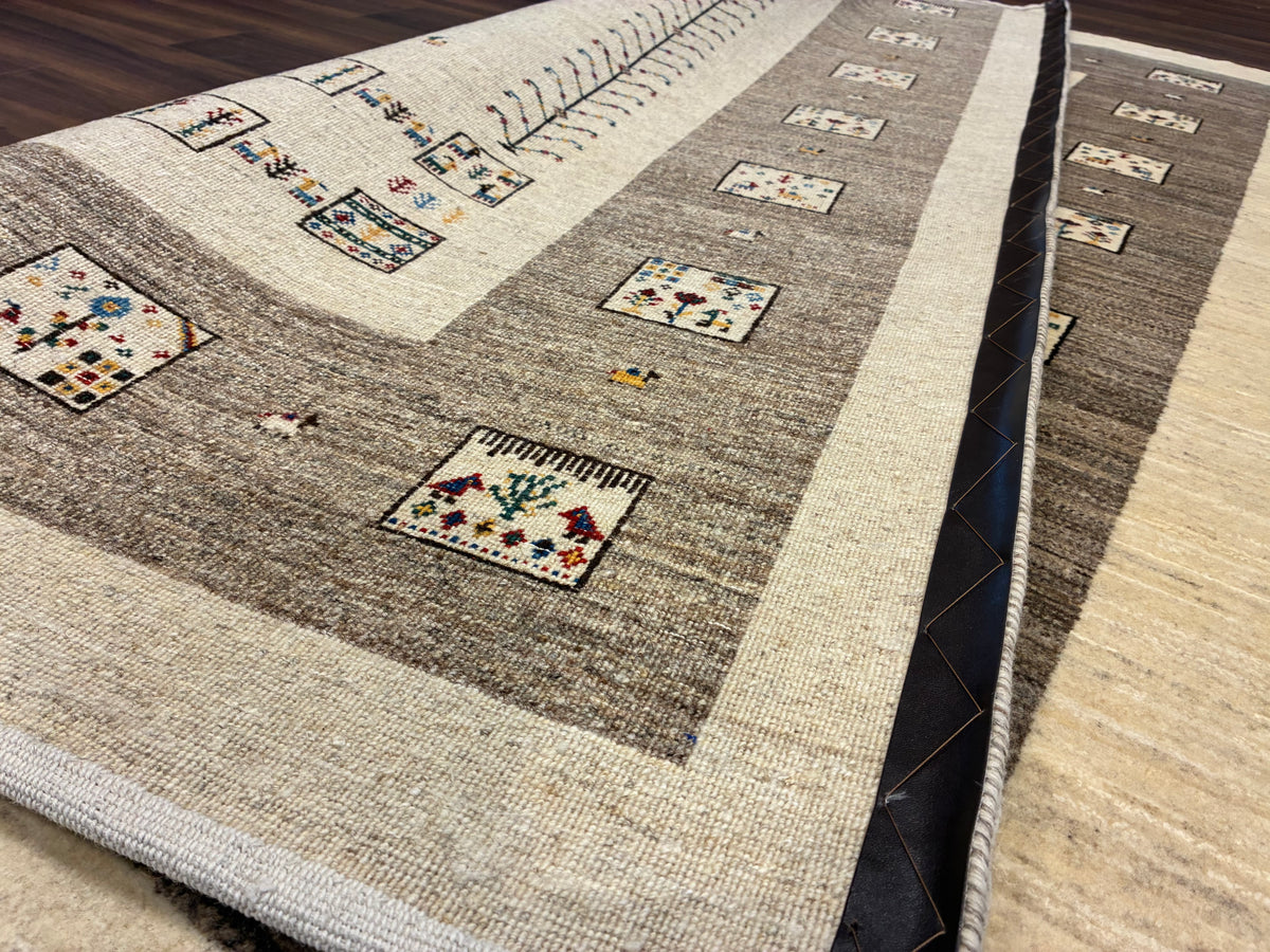 【千葉店】カシュクリギャッベ  205cm x 160cm RJ10950