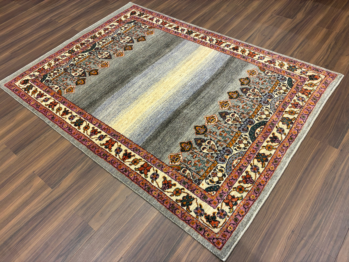 【千葉店】カシュクリギャッベ  170cm x 120cm RJ17286