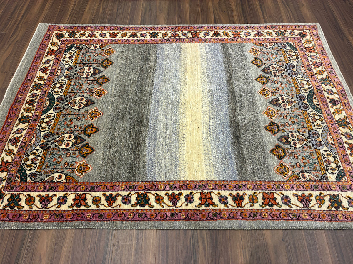 【千葉店】カシュクリギャッベ  170cm x 120cm RJ17286