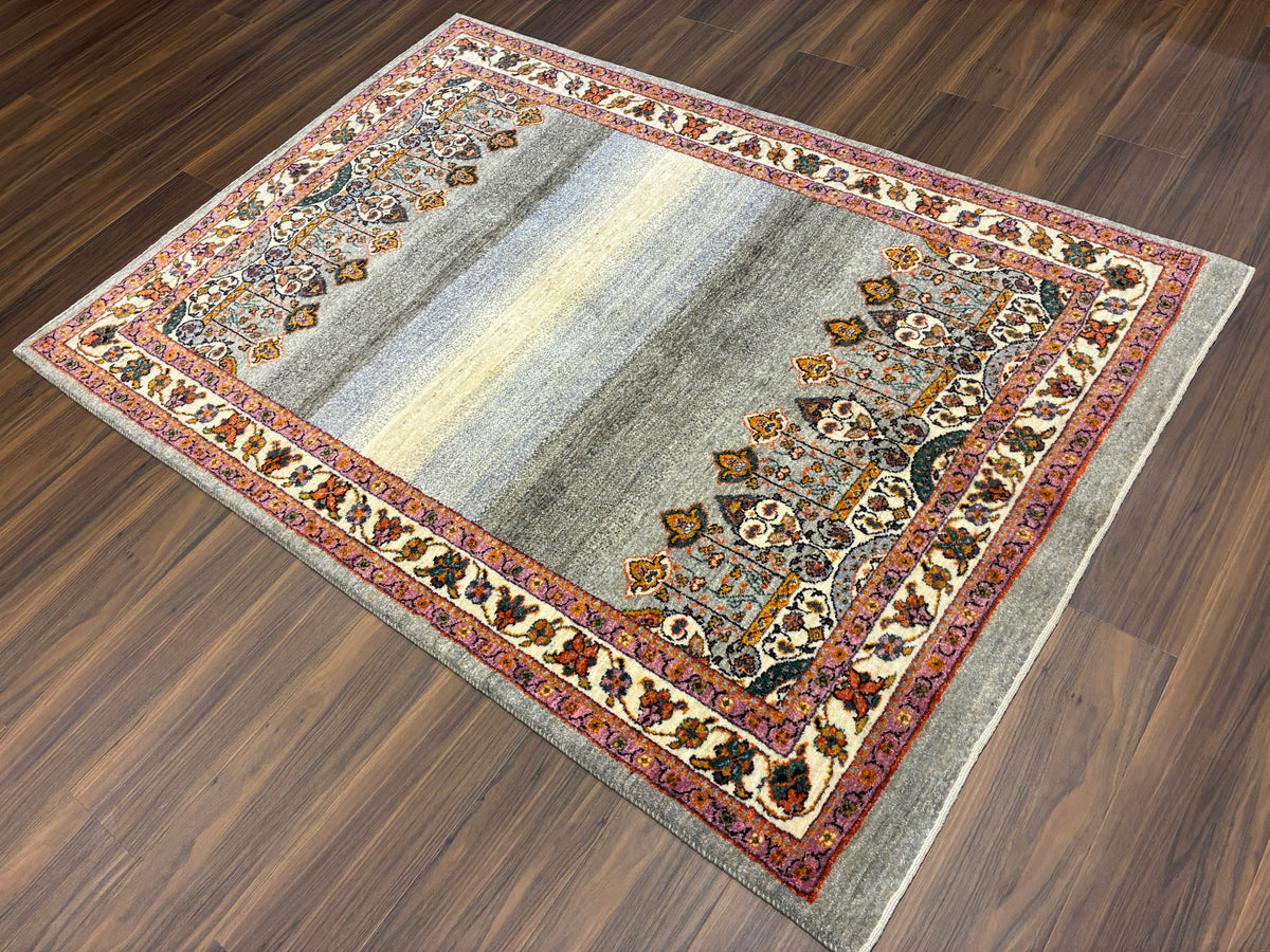 【千葉店】カシュクリギャッベ  170cm x 120cm RJ17286