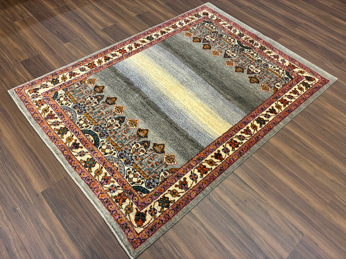 【千葉店】カシュクリギャッベ  170cm x 120cm RJ17286