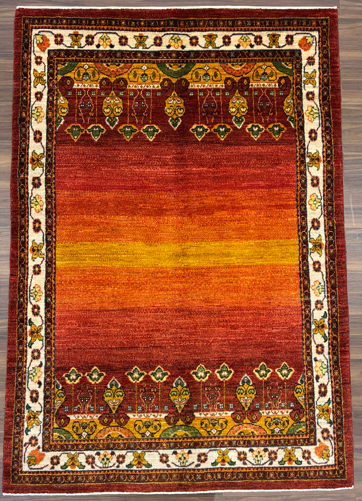 【千葉店】カシュクリギャッベ  169cm x 117cm RJ18291