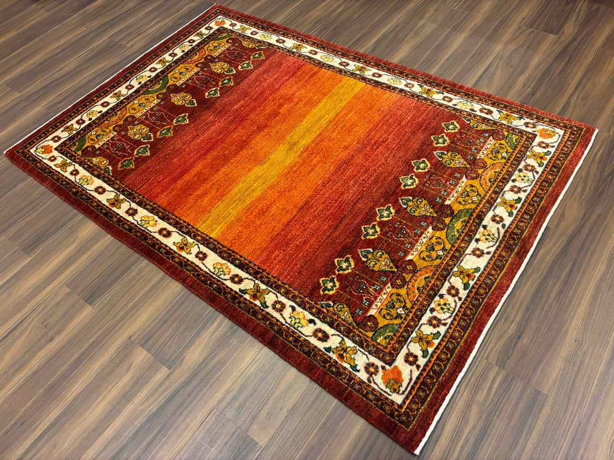 【千葉店】カシュクリギャッベ  169cm x 117cm RJ18291