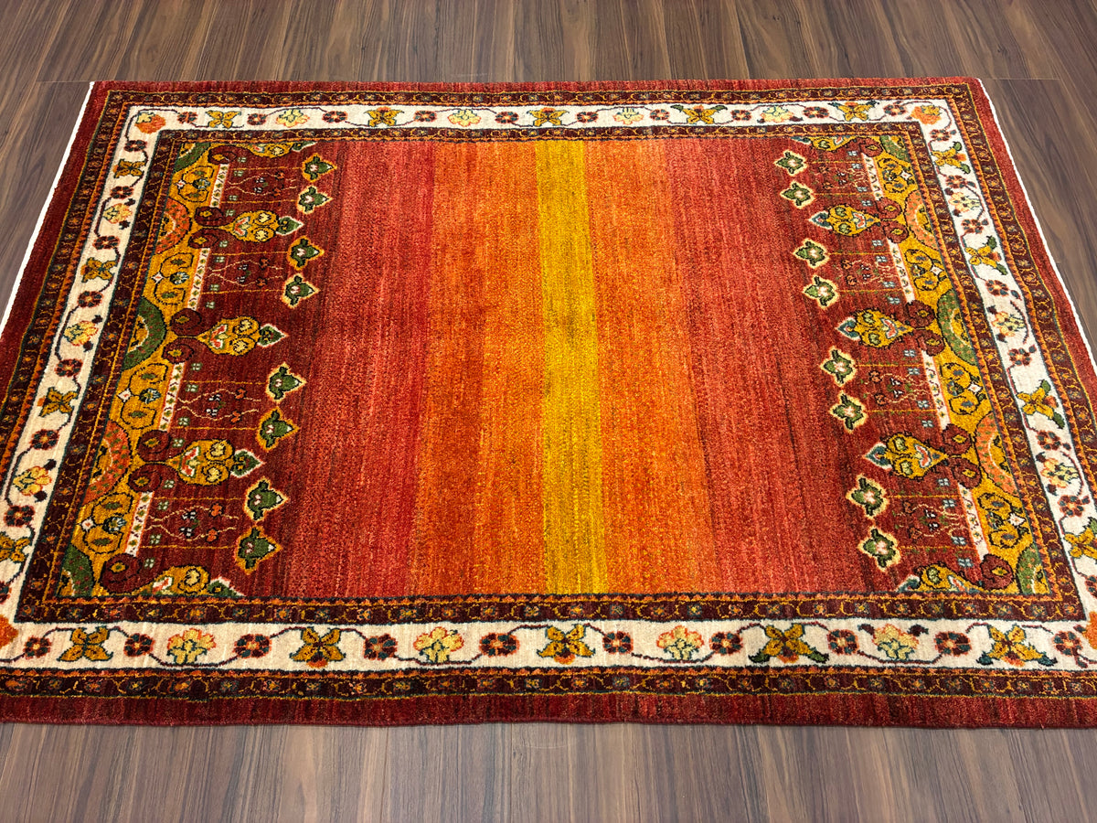 【千葉店】カシュクリギャッベ  169cm x 117cm RJ18291