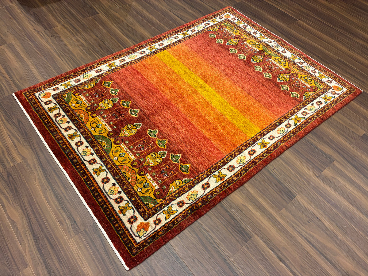 【千葉店】カシュクリギャッベ  169cm x 117cm RJ18291