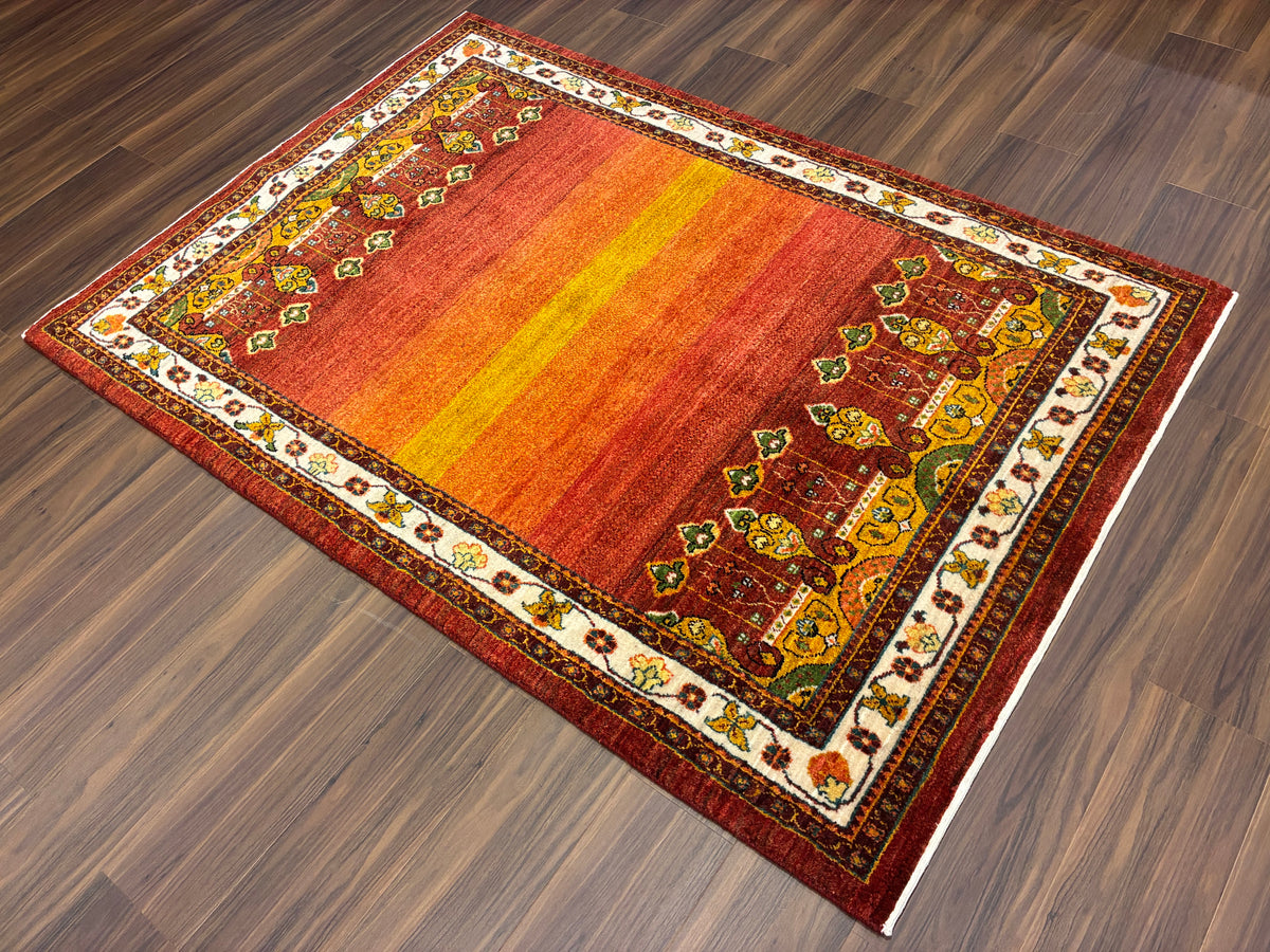 【千葉店】カシュクリギャッベ  169cm x 117cm RJ18291