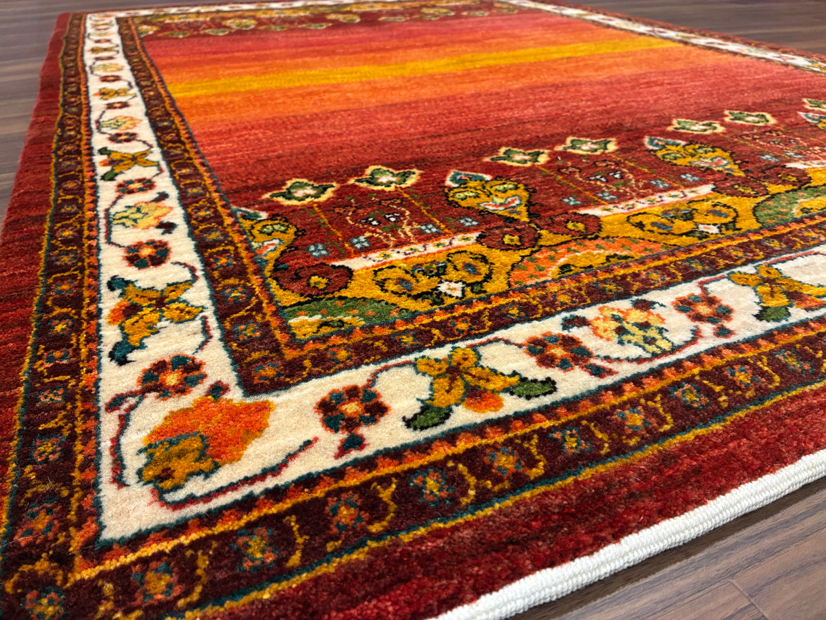【千葉店】カシュクリギャッベ  169cm x 117cm RJ18291