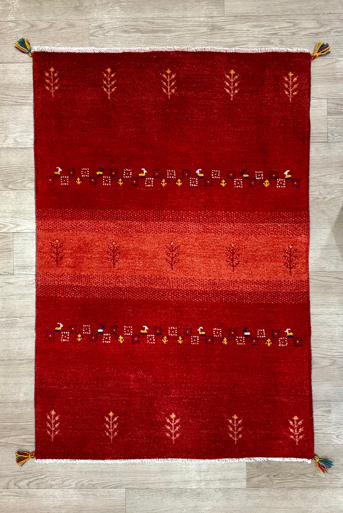 【福岡店】ギャッベ 147cm x 100cm RJ12644