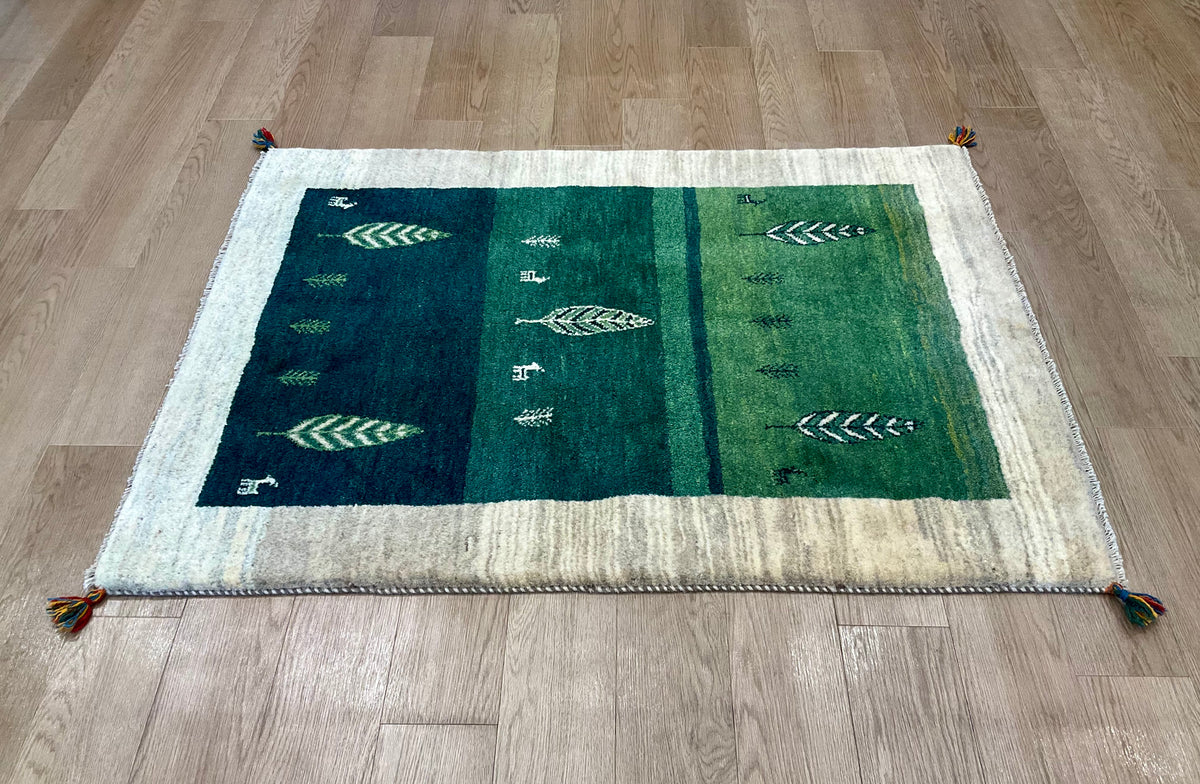 【福岡店】ギャッベ 148cm x 107cm RJ12735