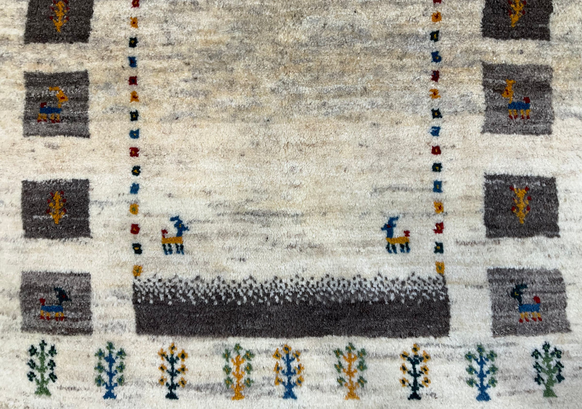 【福岡店】ギャッベ 142cm x 100cm RJ13975