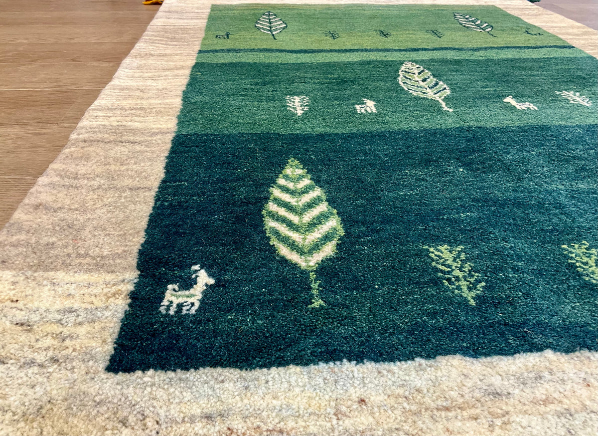 【福岡店】ギャッベ 148cm x 107cm RJ12735
