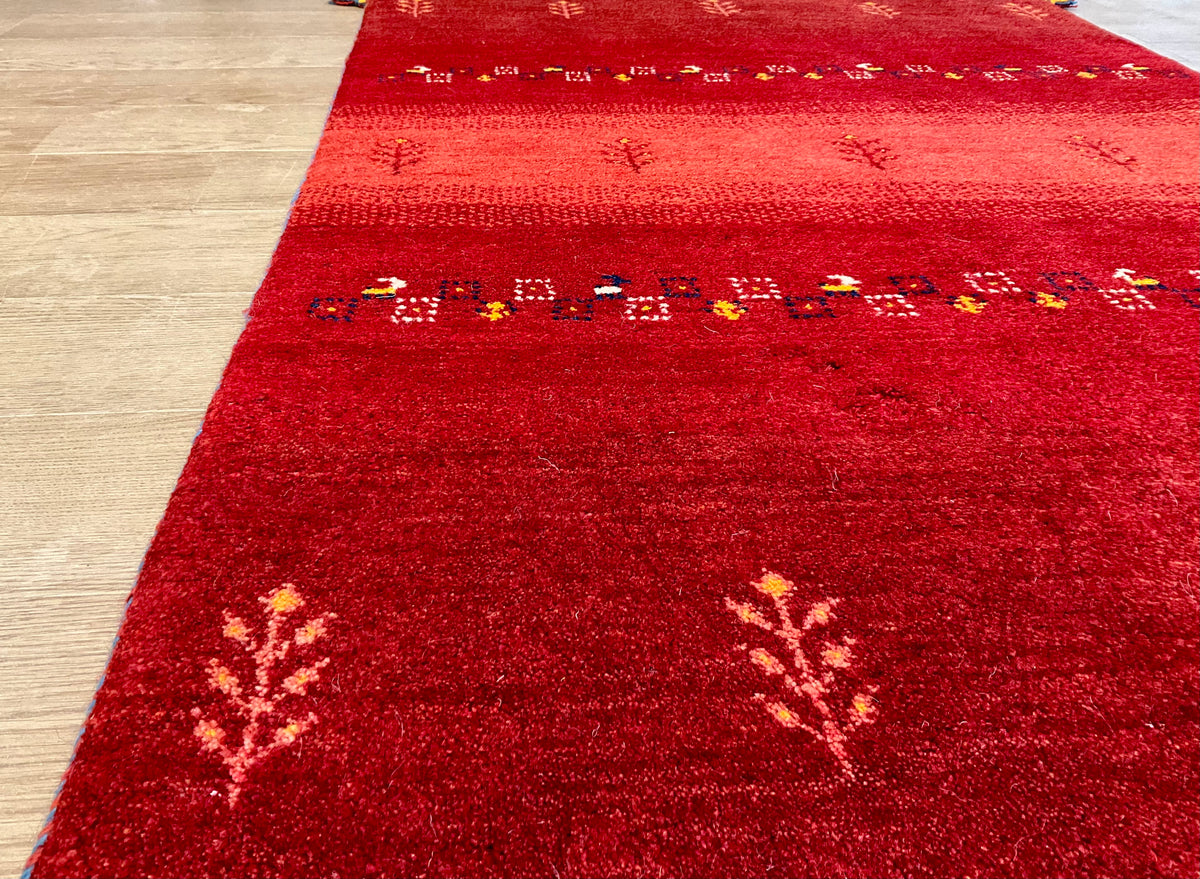 【福岡店】ギャッベ 147cm x 100cm RJ12644