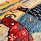 【福岡店】カシュクリギャッベ  140cm x 80cm RJ16635
