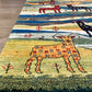 【福岡店】カシュクリギャッベ  140cm x 80cm RJ16635