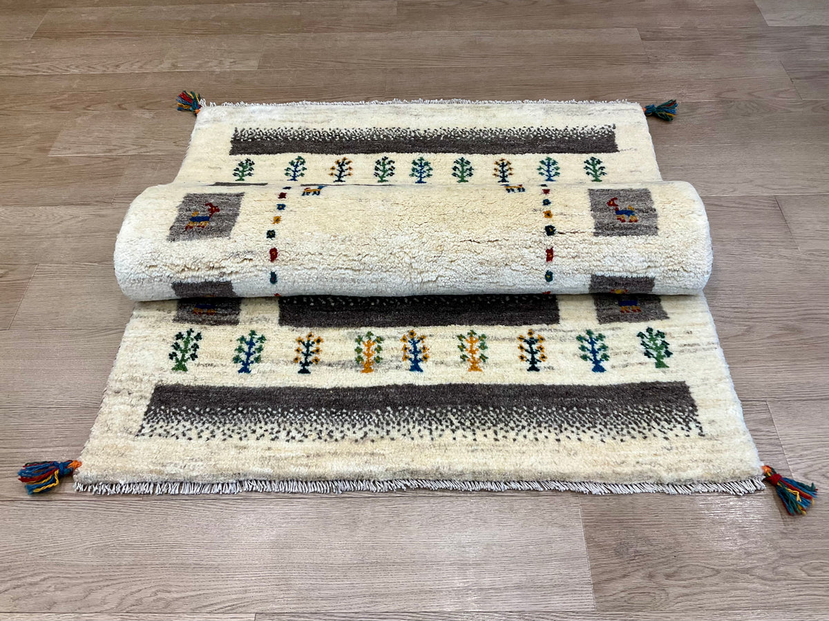 【福岡店】ギャッベ 142cm x 100cm RJ13975