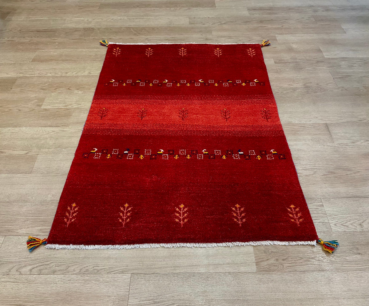【福岡店】ギャッベ 147cm x 100cm RJ12644