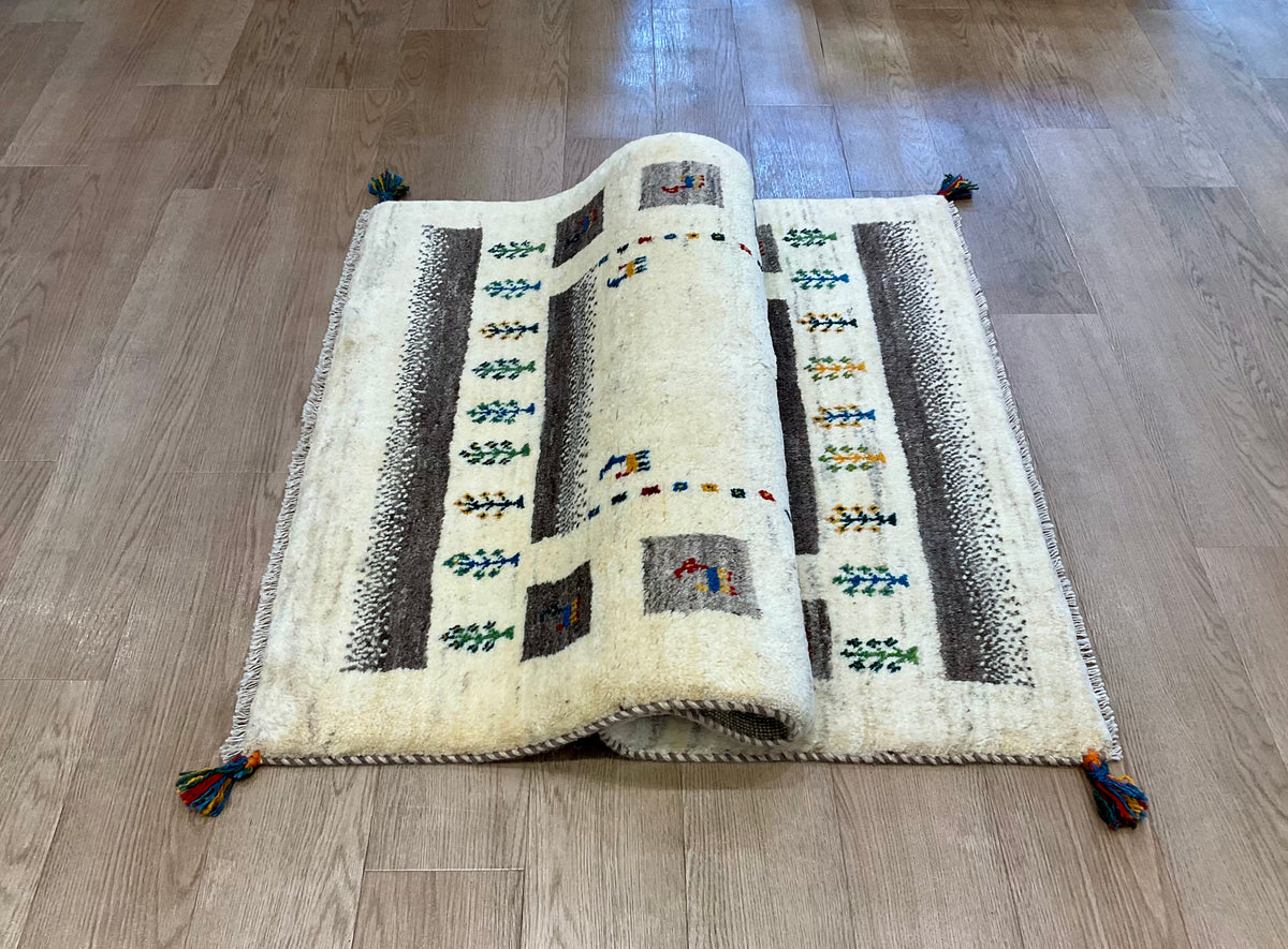 【福岡店】ギャッベ 142cm x 100cm RJ13975