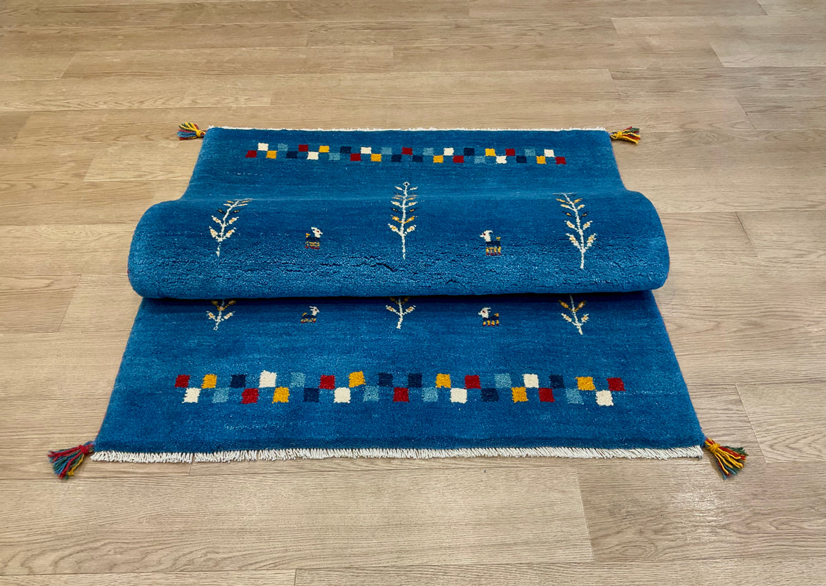【福岡店】ギャッベ 145cm x 100cm RJ12271