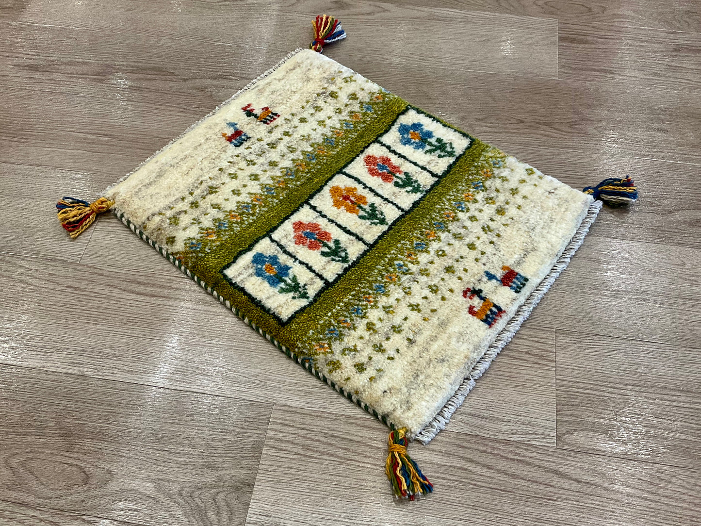ギャッベ 56cm x 44cm NN16936