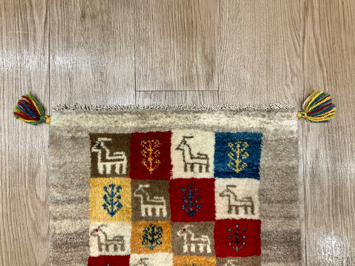ギャッベ 60cm x 44cm NN18632
