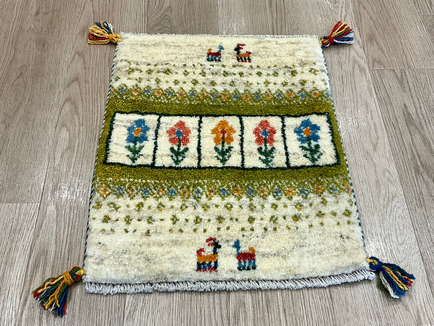 ギャッベ 56cm x 44cm NN16936