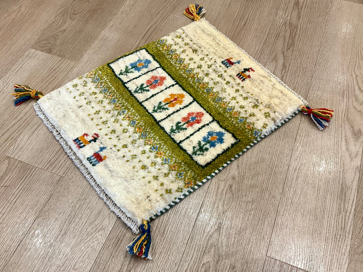 ギャッベ 56cm x 44cm NN16936