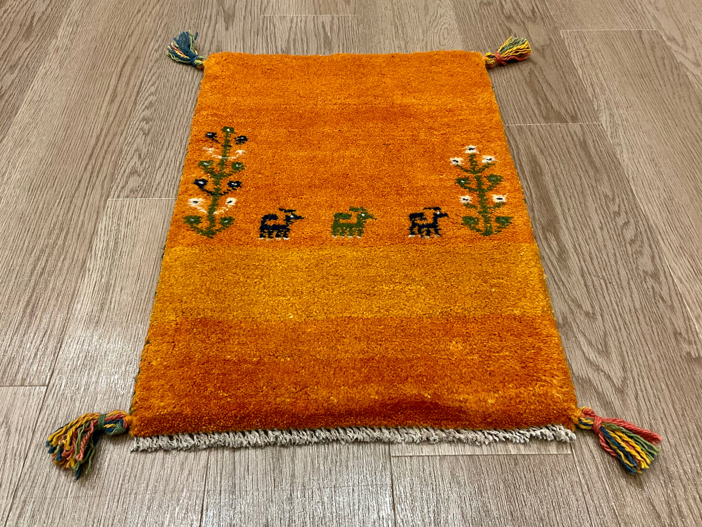 ギャッベ 60cm x 40cm NN18252
