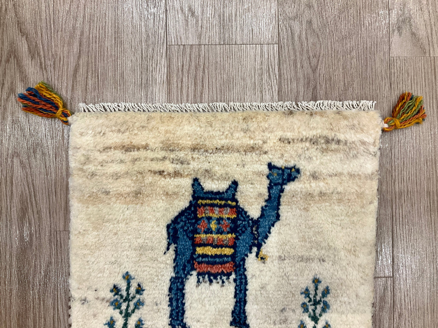 ギャッベ 38cm x 41cm AJ26848