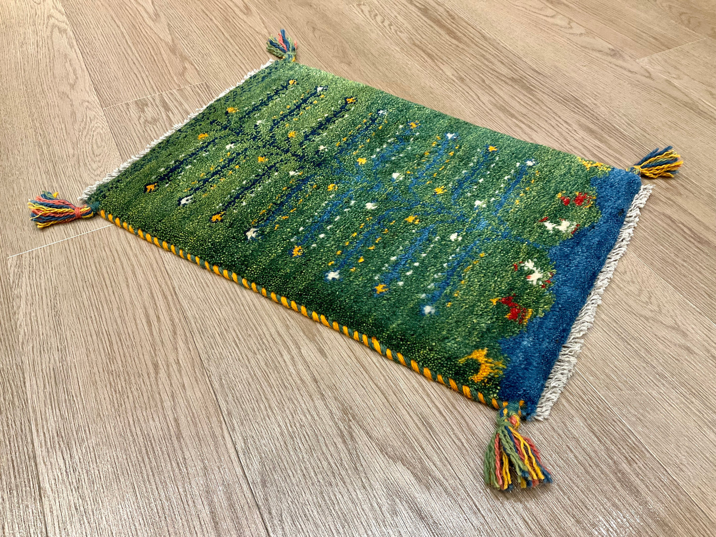 ギャッベ 56cm x 38cm NN17895
